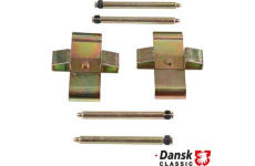 Sada prislusenstvi, oblozeni kotoucove brzdy JP GROUP 1664000410