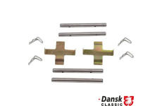 Sada prislusenstvi, oblozeni kotoucove brzdy JP GROUP 1664000510