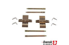 Sada prislusenstvi, oblozeni kotoucove brzdy JP GROUP 1664000710