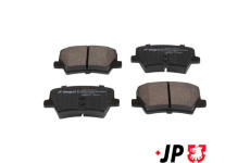 Sada brzdových destiček, kotoučová brzda JP GROUP 4963700510