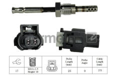 Cidlo, teplota vyfukovych plynu INTERMOTOR 27201