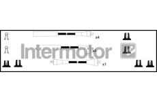 Sada kabelů pro zapalování INTERMOTOR 73627
