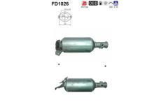 Filtr pevnych castic, vyfukovy system AS FD1026