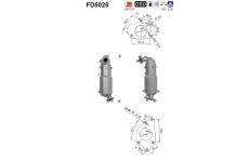 Filtr pevnych castic, vyfukovy system AS FD5028