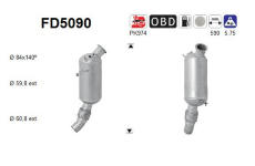 Filtr pevnych castic, vyfukovy system AS FD5090