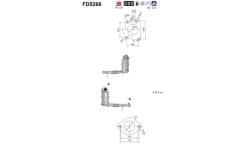 Filtr pevnych castic, vyfukovy system AS FD5266