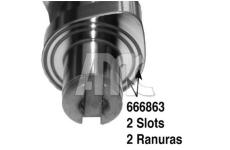 Vačkový hriadeľ AMC 666863