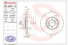 Brzdový kotouč AP 14055