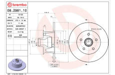 Brzdový kotouč AP 10132