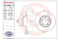 Brzdový kotouč AP 14076