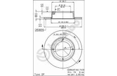 Brzdový kotouč AP 10074