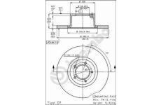 Brzdový kotouč AP 16600