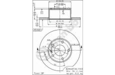 Brzdový kotouč AP 10026