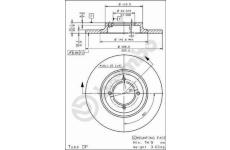 Brzdový kotouč AP 14110