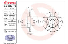 Brzdový kotouč AP X 10170