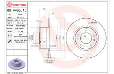 Brzdový kotouč AP 10167