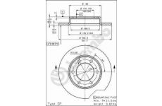Brzdový kotouč AP 14116