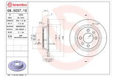 Brzdový kotouč AP 10333