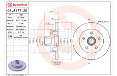 Brzdový kotouč AP 14251