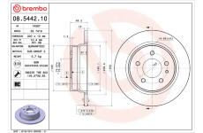 Brzdový kotouč AP 14307