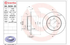 Brzdový kotouč AP 14406