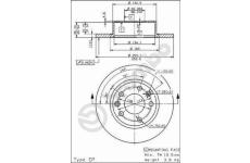 Brzdový kotouč AP 14412
