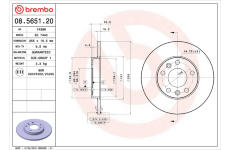 Brzdový kotouč AP 14399