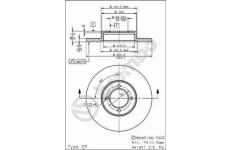 Brzdový kotouč AP 14518
