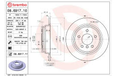 Brzdový kotouč AP 14642 V