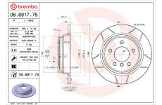 Brzdový kotouč AP X 14642