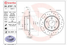 Brzdový kotouč AP 14870 X