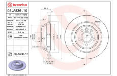 Brzdový kotouč AP 14972