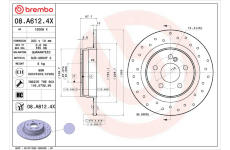 Brzdový kotouč AP 15008 X