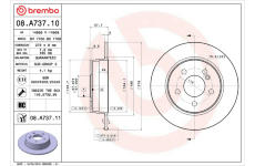 Brzdový kotouč AP 14969 V