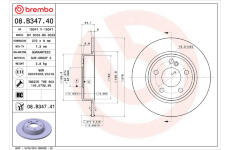 Brzdový kotouč AP 15041 V