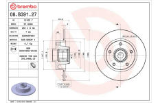 Brzdový kotouč AP 15102 Y