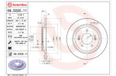 Brzdový kotouč AP 15165 V