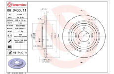 Brzdový kotouč AP 10034 V
