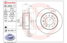 Brzdový kotouč AP 10035 V