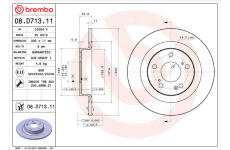 Brzdový kotouč AP 10054 V