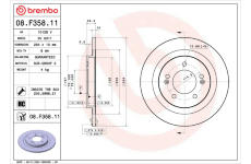 Brzdový kotouč AP 10128 V