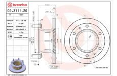 Brzdový kotouč AP 44004