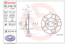 Brzdový kotouč AP X 24156