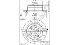 Brzdový kotouč AP 24164