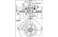 Brzdový kotouč AP 29007