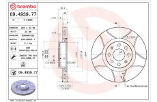 Brzdový kotouč AP X 24655