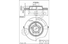 Brzdový kotouč AP 24190