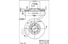 Brzdový kotouč AP 24258