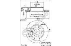 Brzdový kotouč AP 24248
