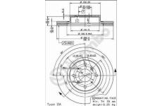 Brzdový kotouč AP 24266